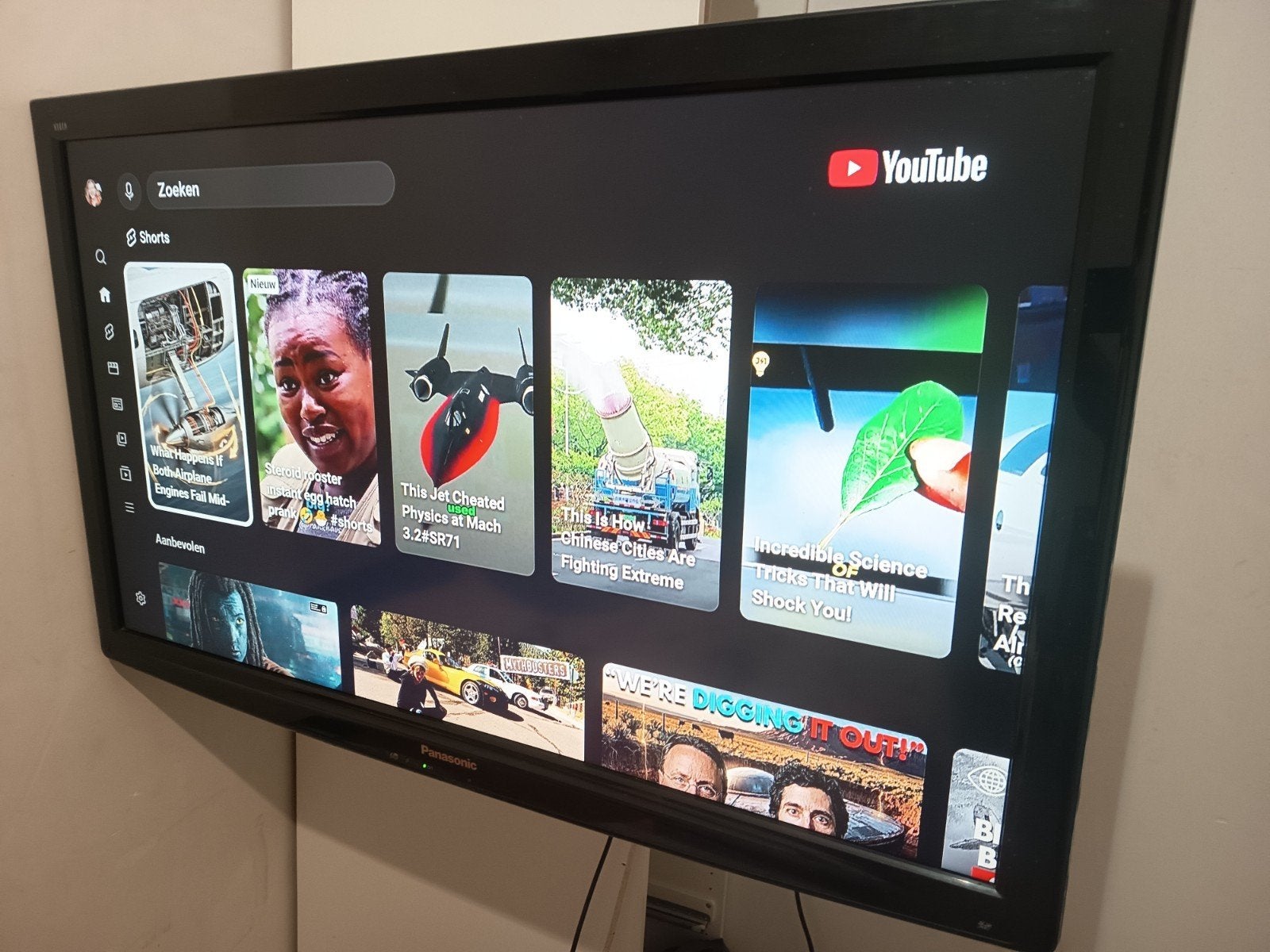 Panasonic tv 118cm, Enlèvement, Panasonic