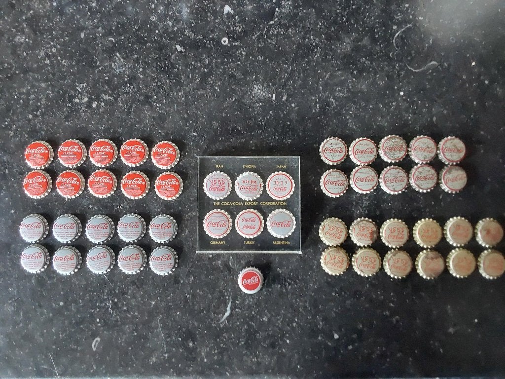 Coca Cola Kroonkurken verzameling + limeted Blokje, Verzamelen, Ophalen of Verzenden