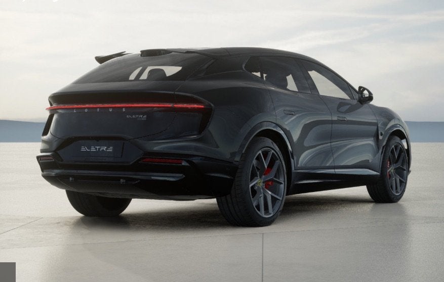 Lotus Eletre 600 Sport SE * Garantie*BTW, Auto's, Testrit aan huis, Zwart, Leder, 5 zetels