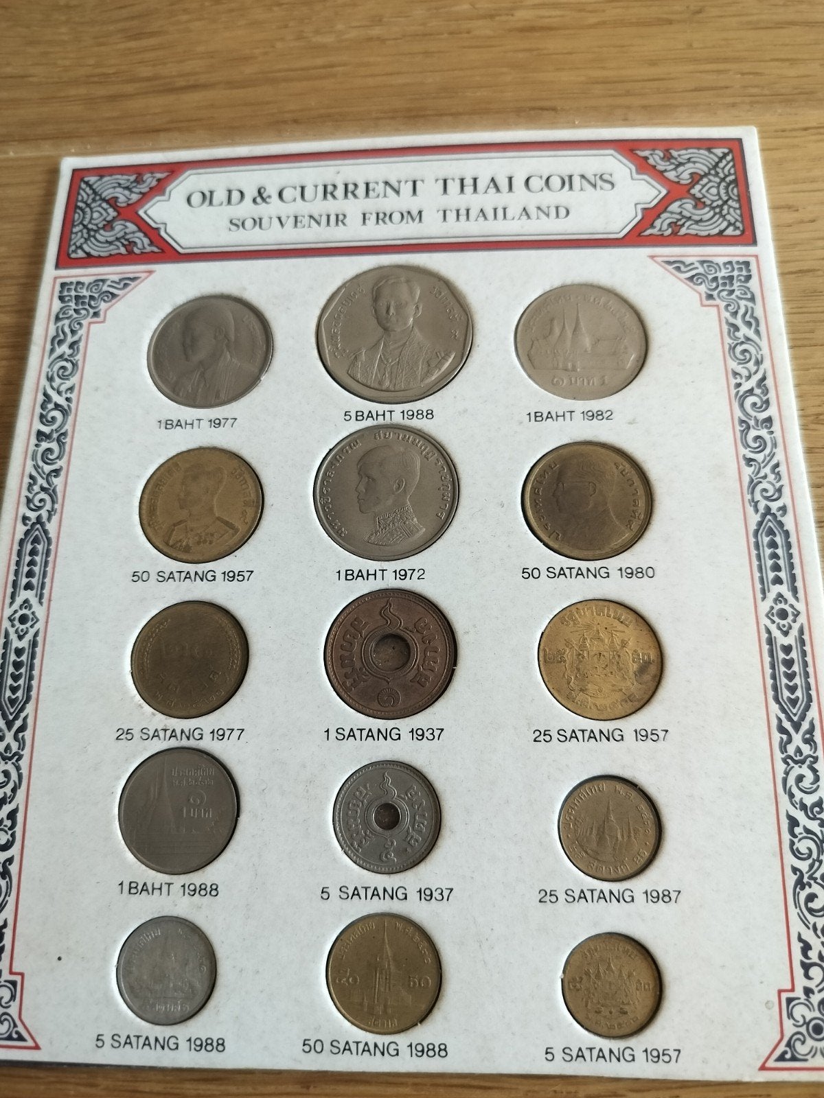 Set oude en courante munten van Thailand., Ophalen of Verzenden, Munten