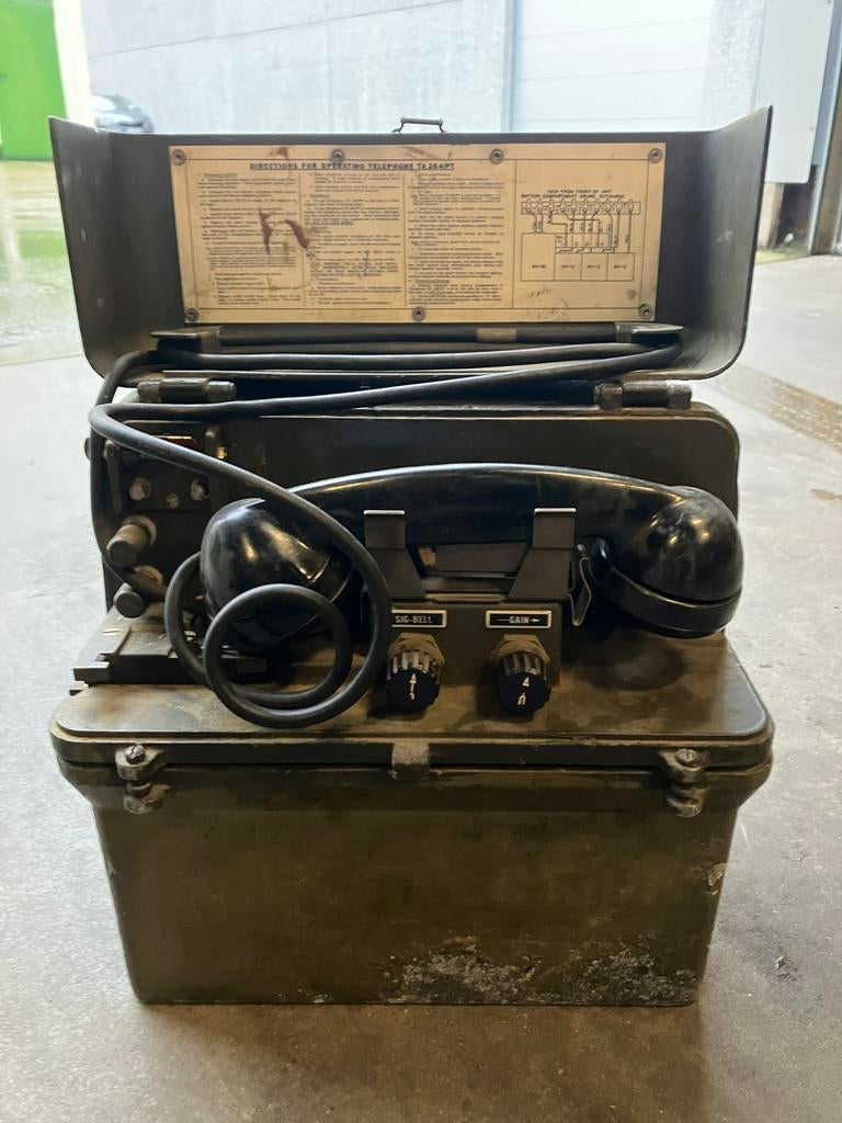 Telephone set TA-264, Enlèvement