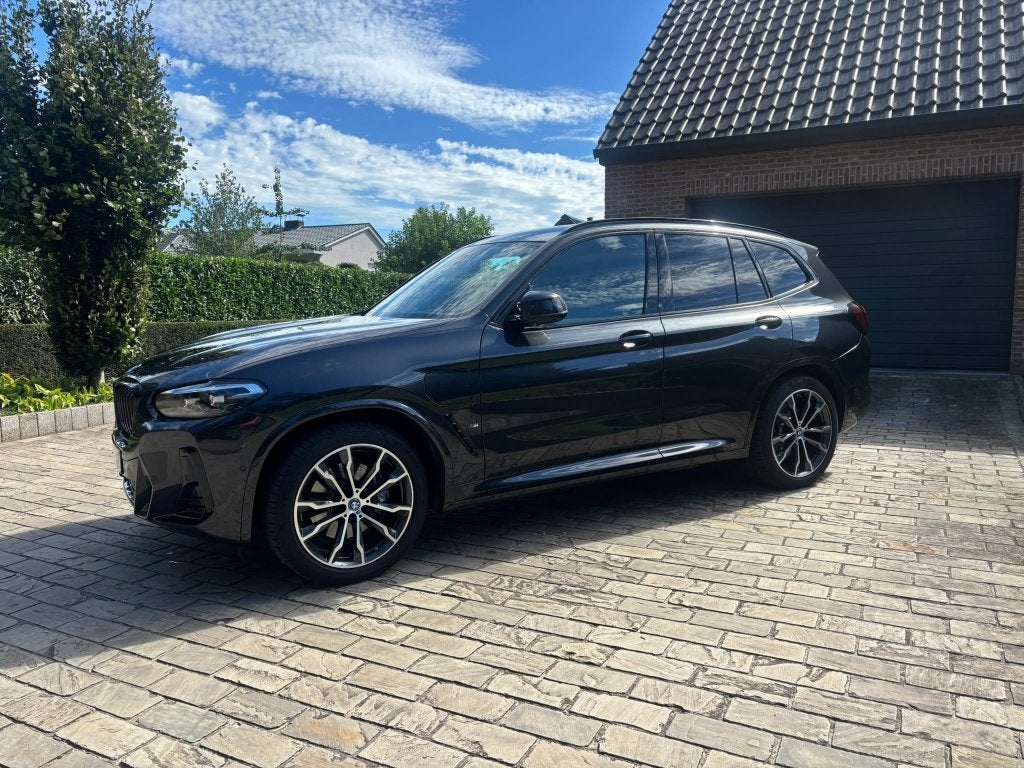 BMW X3, Auto's, Automaat, Zwart, Leder, Bedrijf