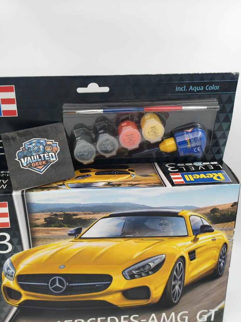 Revell Mercedes-AMG GT Model Set 1:24, Hobby en Vrije tijd, Ophalen of Verzenden, Nieuw, Auto, Revell