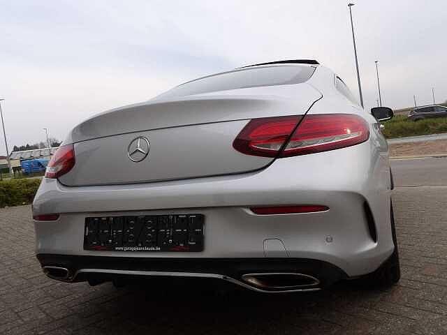 Mercedes-Benz C 200 oupe AMG LINE Burmester seround -, Autos, Argent ou Gris, Euro 6, Entreprise, Automatique
