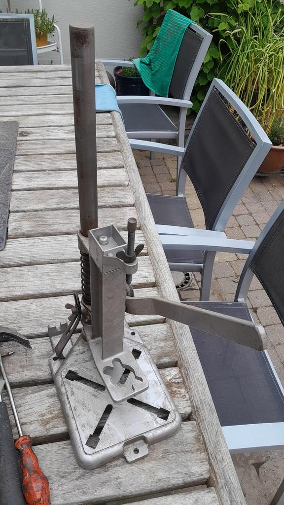 SKIL boorstand 1444B, Ophalen, Gebruikt