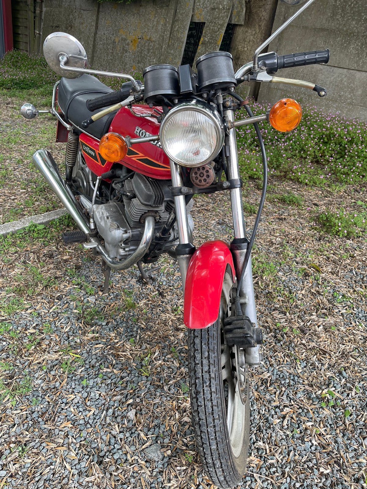 Honda CB 125 Twin oldtimer in goede staat, Tourisme, Occasion, 125 cm³, 2 cylindres