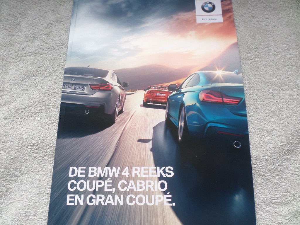 BMW Serie 4 Gran Coupe & Cabrio brochure, Boeken, Ophalen of Verzenden, BMW