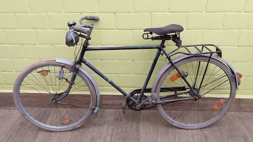 Antieke fiets, Ophalen, Terugtraprem
