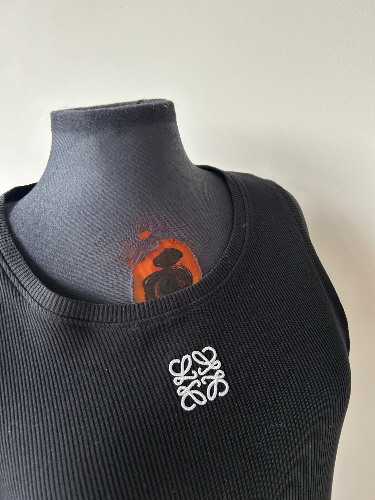 Loewe tanktop jurk mt l, Kleding | Dames, Verzenden, Zo goed als nieuw, Maat 42/44 (L), Zwart