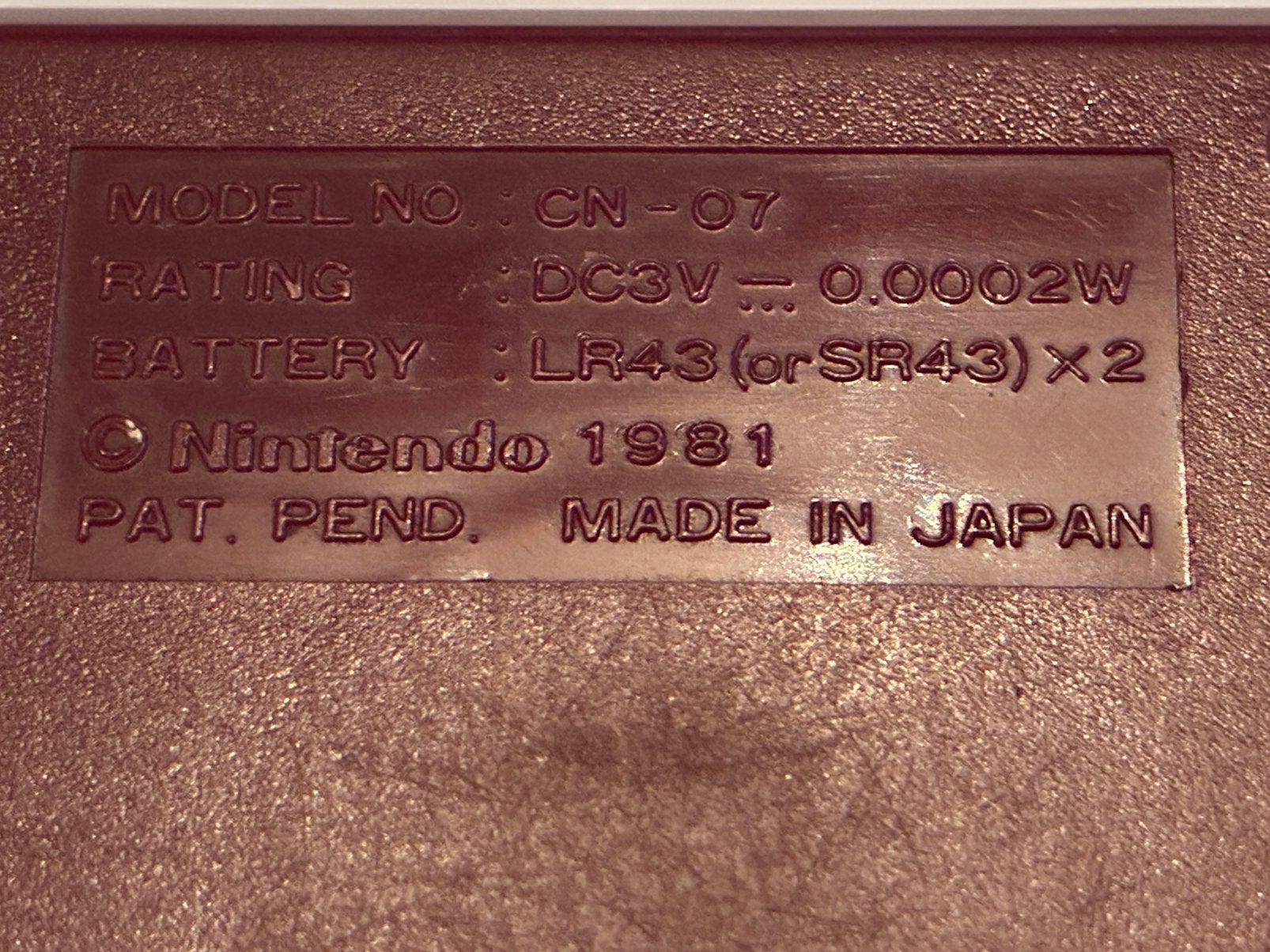 Nintendo Game&Watch Helmet Gold CN-07 1981, Games en Spelcomputers, 1 speler, Ophalen of Verzenden, Nieuw