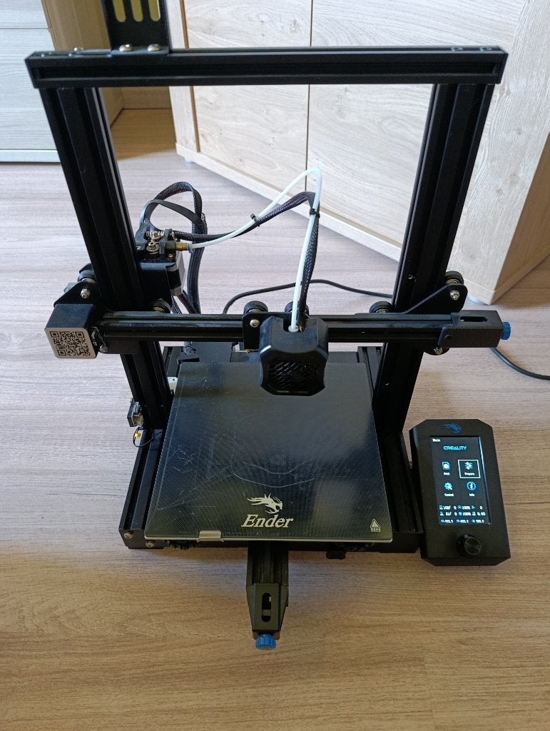 Creality Ender 3 V2 3D printer, Computers en Software, 3D Printers, Ophalen, Zo goed als nieuw, Filament, Creality Ender