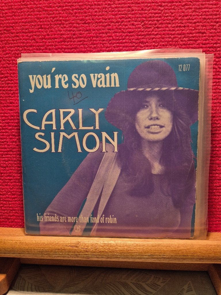 carly simon, Gebruikt, 7 inch, Ophalen of Verzenden, Pop