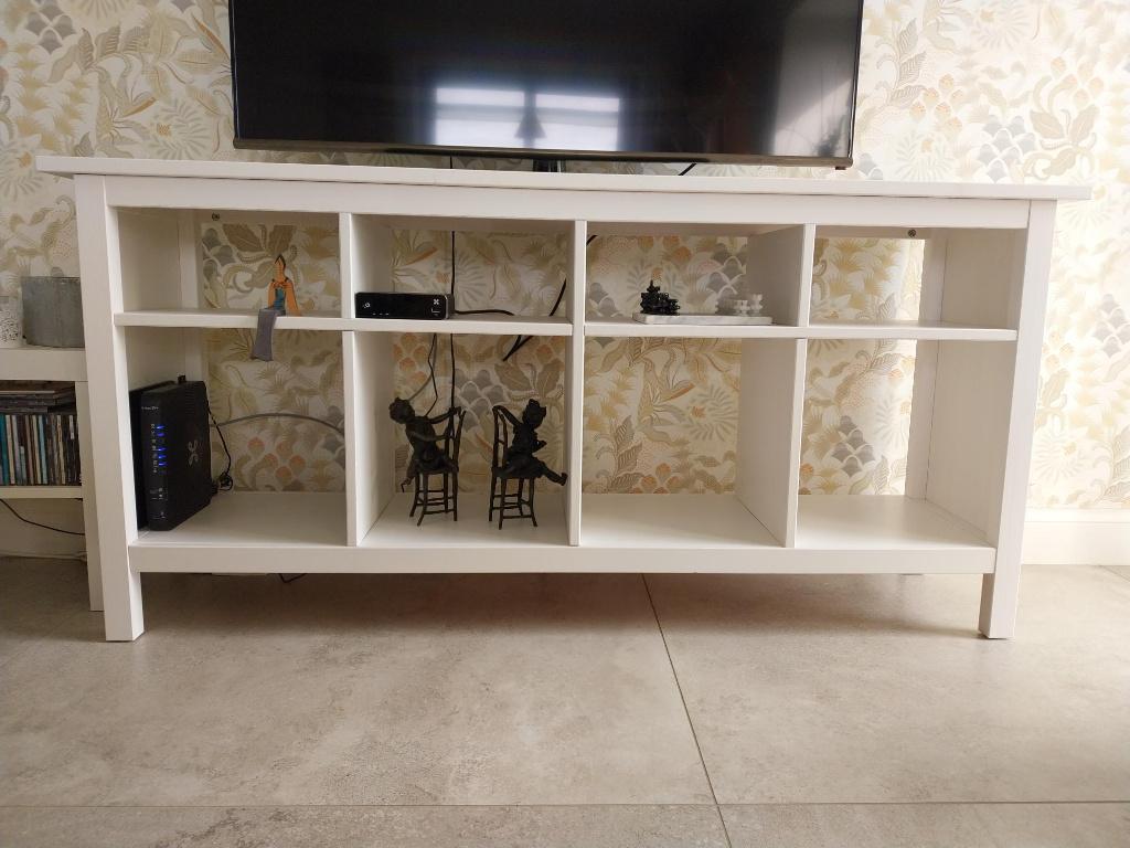 Meuble TV (collection Hemnes IKEA 2023), 25 à 50 cm, Moins de 100 cm, 150 à 200 cm, Comme neuf