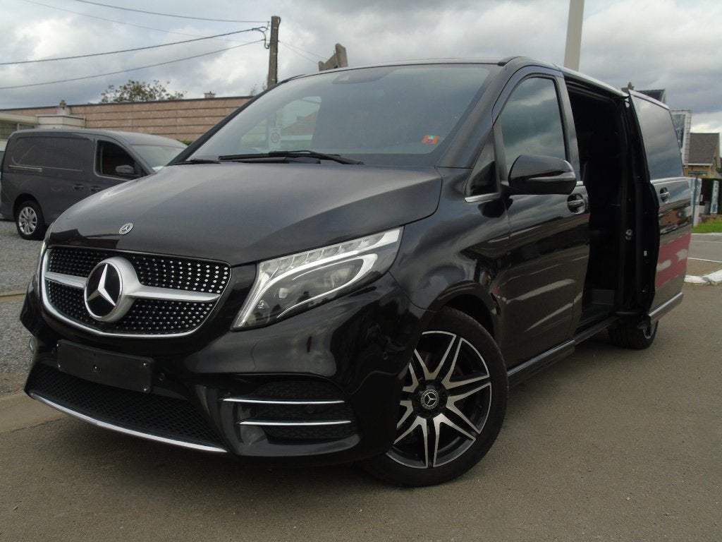 Mercedes-Benz V 300d AMG-Line *1e Eigen*Apple Carplay*7Plts, Auto's, Dealer onderhouden, Monovolume, 176 kW, Bedrijf