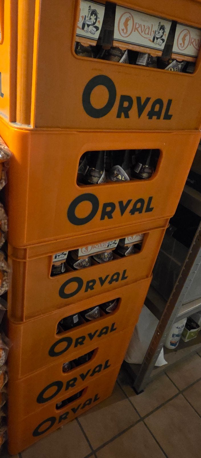 ORVAL., Enlèvement