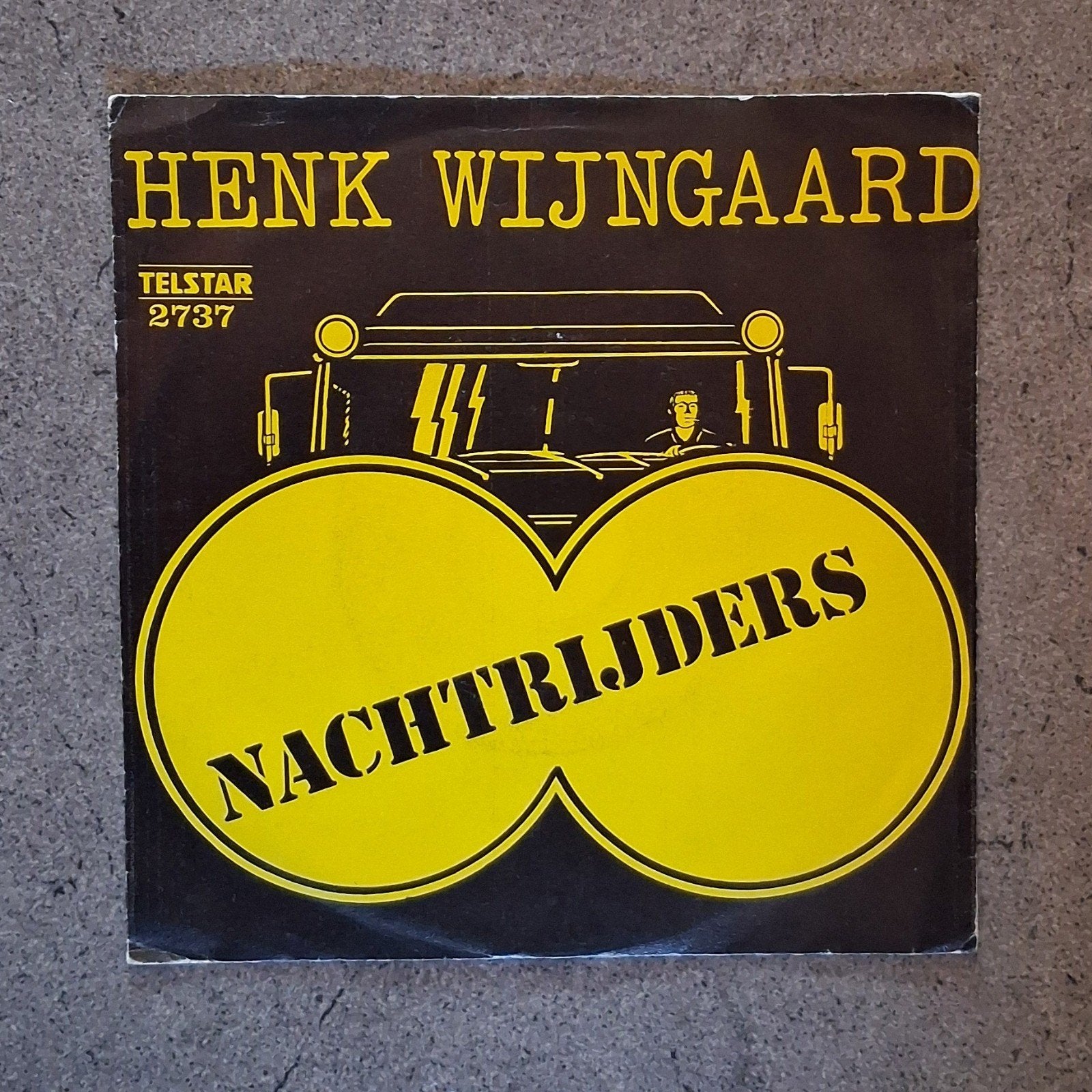 Henk Wijngaard: Nachtrijders (7"), Originele persing, Ophalen of Verzenden