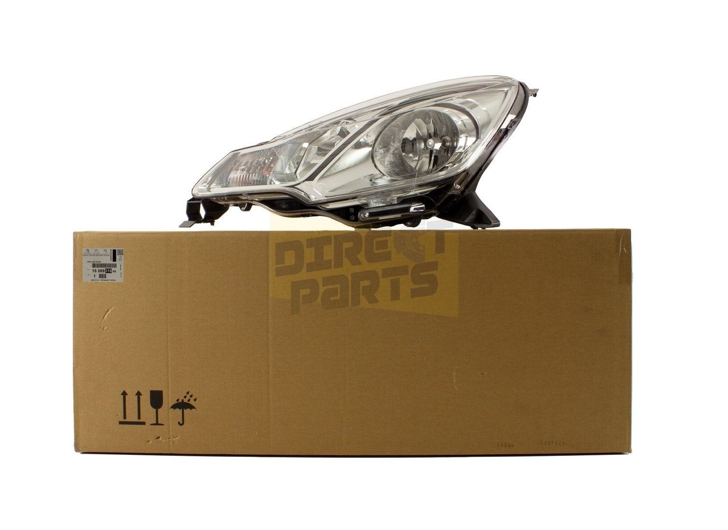 Citroën C3/ DS3  Koplamp Rechts (zwarte inleg) Origineel! 16, Verzenden, -, Nieuw, -