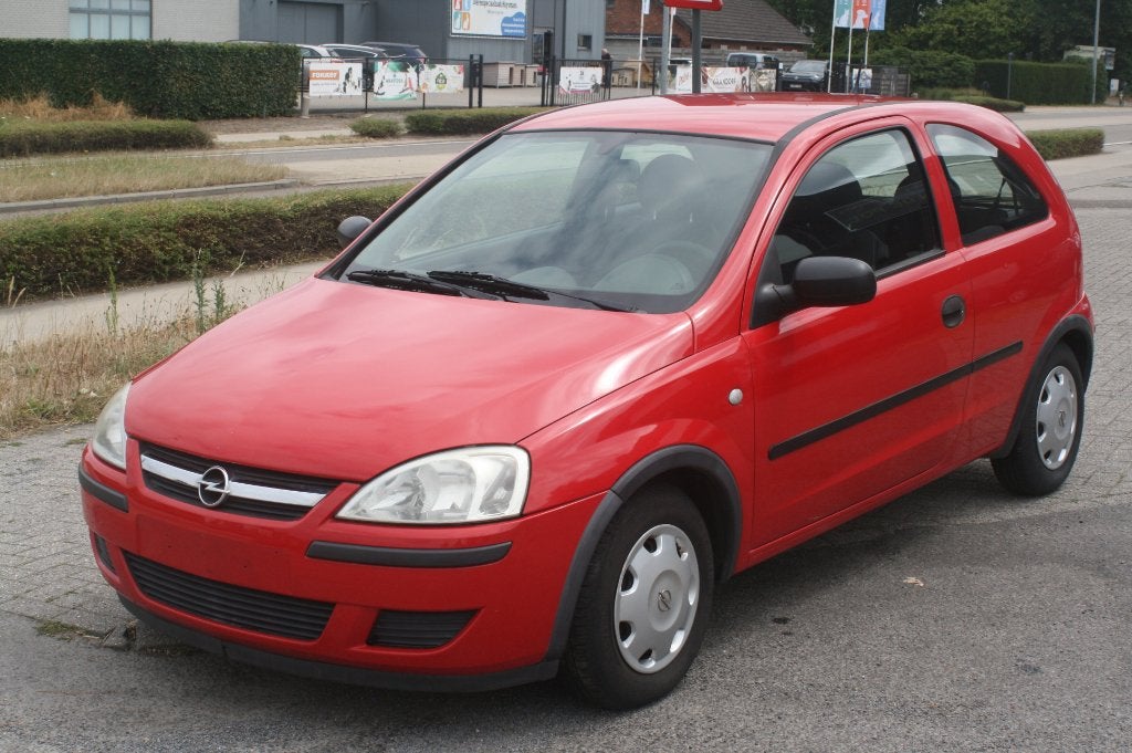Opel Corsa C 2006 * 137d km * 1.0 benz * garantie SPOTPRIJS!, Auto's, Voorwielaandrijving, Stof, Zwart, Metaalkleur