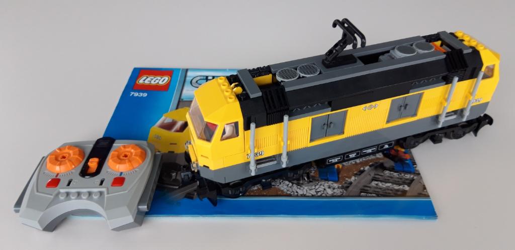 Lego trein locomotief 7939 met powerfuncties, City, Enlèvement ou Envoi, Lego, Comme neuf