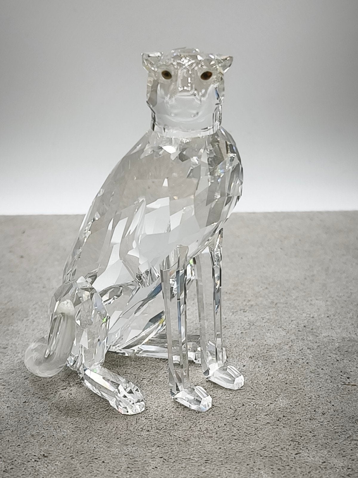 Swarovski Zittend Luipaard., Verzamelen, Ophalen of Verzenden