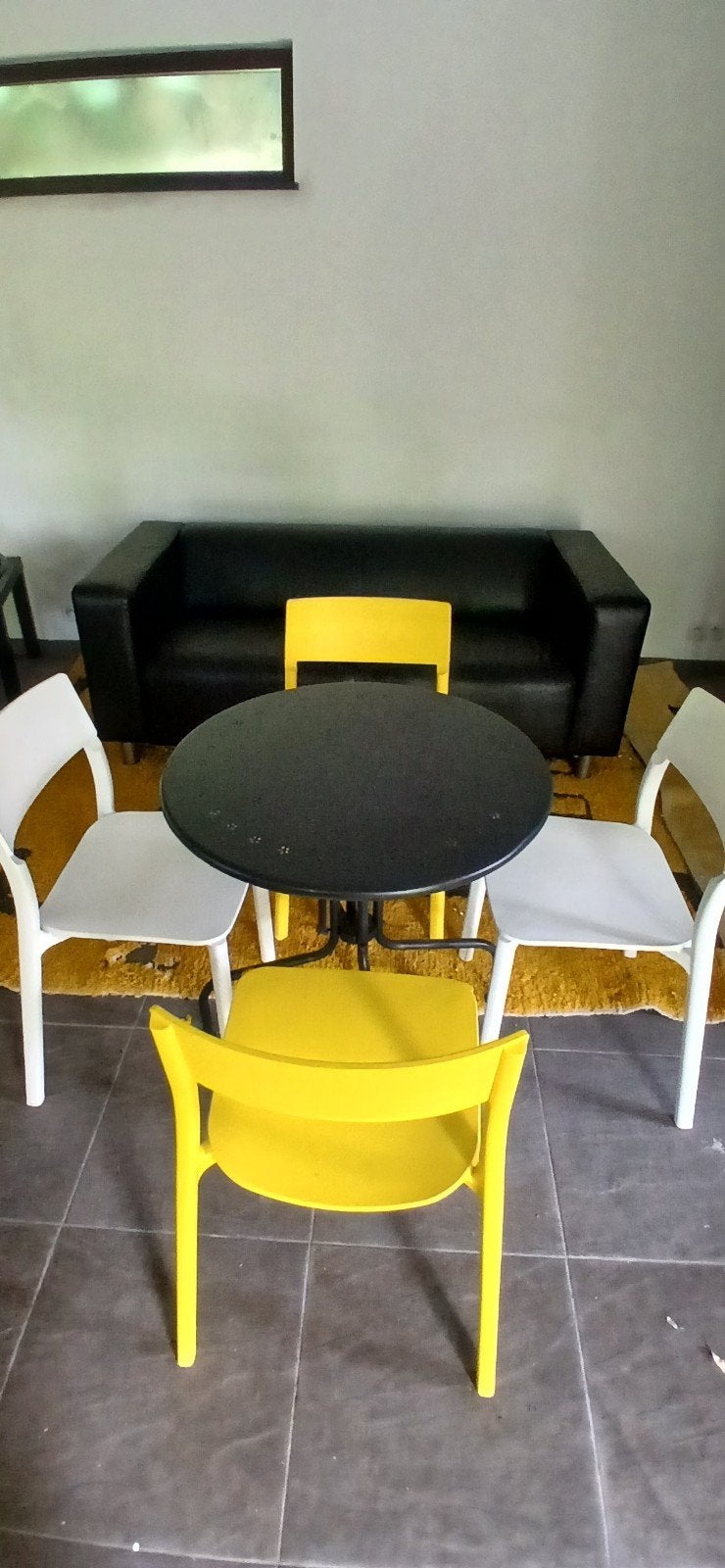Chaises ikea Janinge jaune ou blanche, Enlèvement