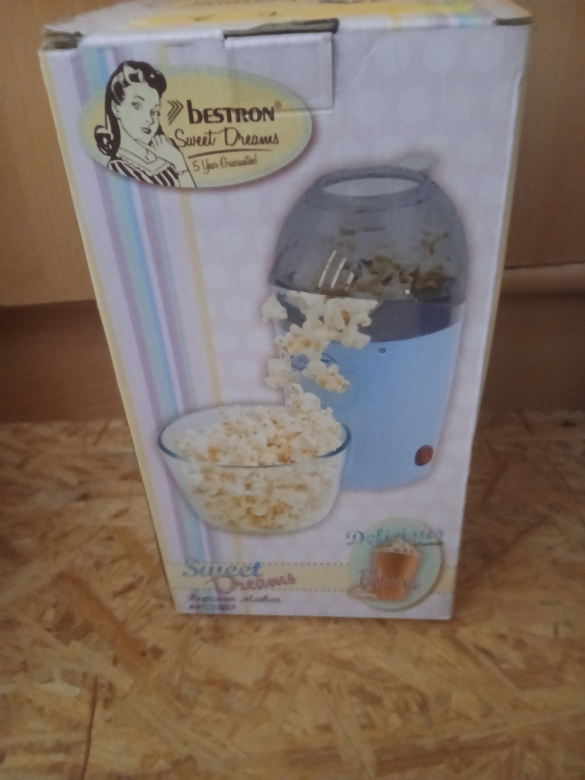 popcorn machine, Enlèvement