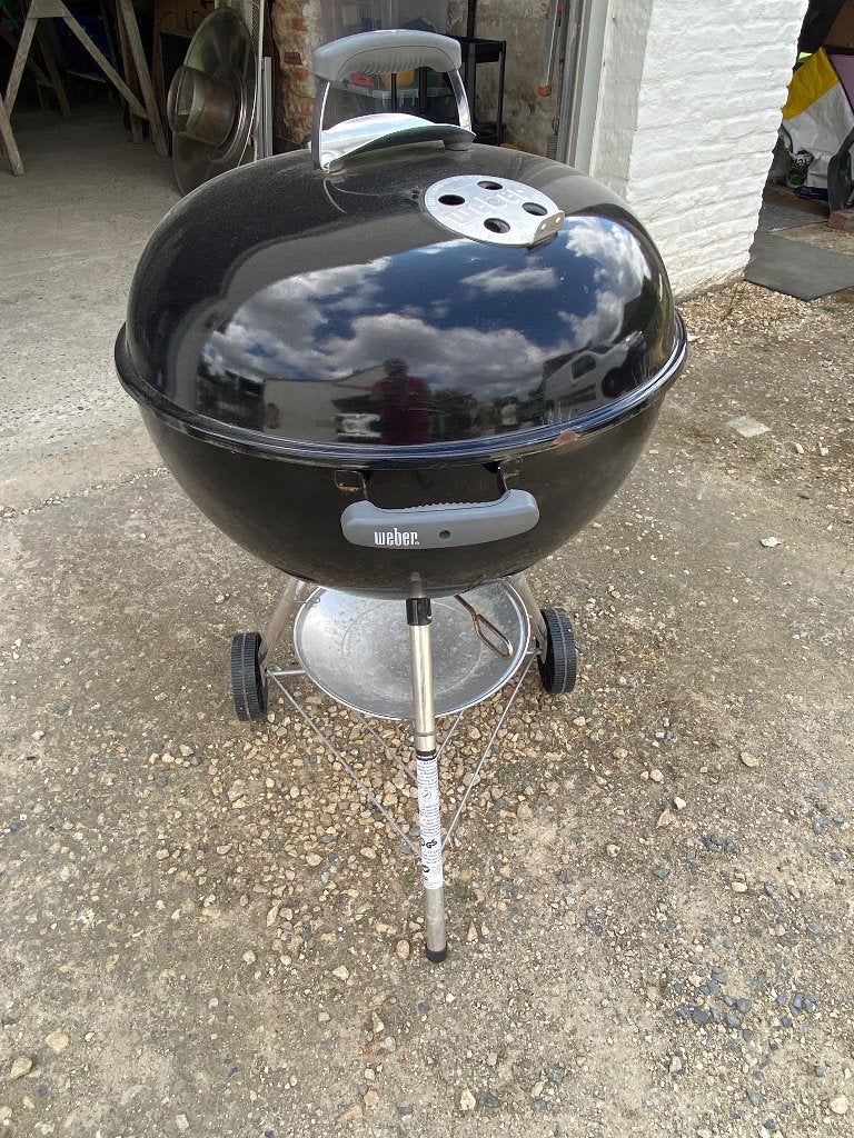 barbecue Weber met brikettenstarter, Ophalen, Gebruikt, Weber, Met accessoires