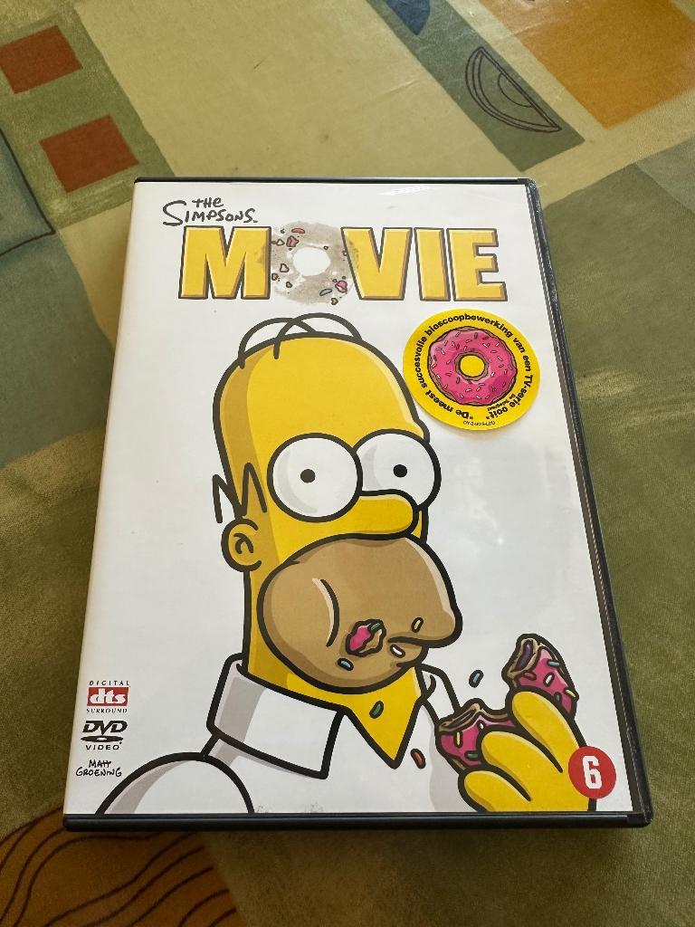 DVD The Simpsons Movie, Ophalen, Zo goed als nieuw