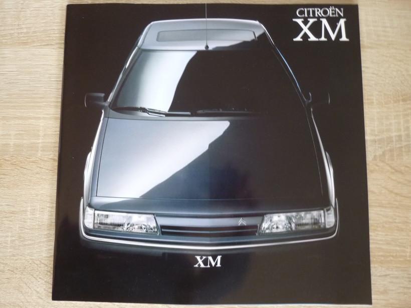 Citroën XM, brochure 9/1990, Verzenden, Zo goed als nieuw, Citroën