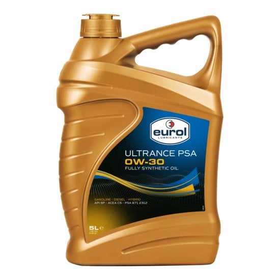 Eurol Ultrance PSA (Peugeot/Citroën) 0W-30 5 liter, Verzenden