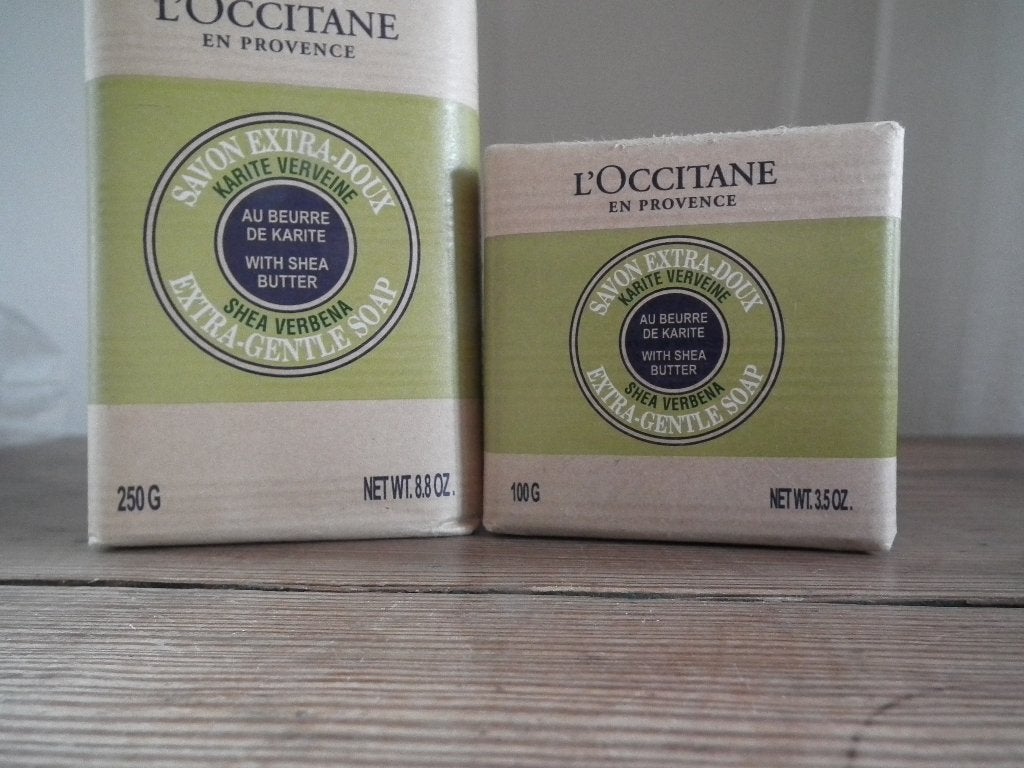 Savon solide l'Occitane karité verveine (250 gr & 100 gr), Bijoux, Sacs & Beauté, Envoi, Neuf, Baignoire & Douche