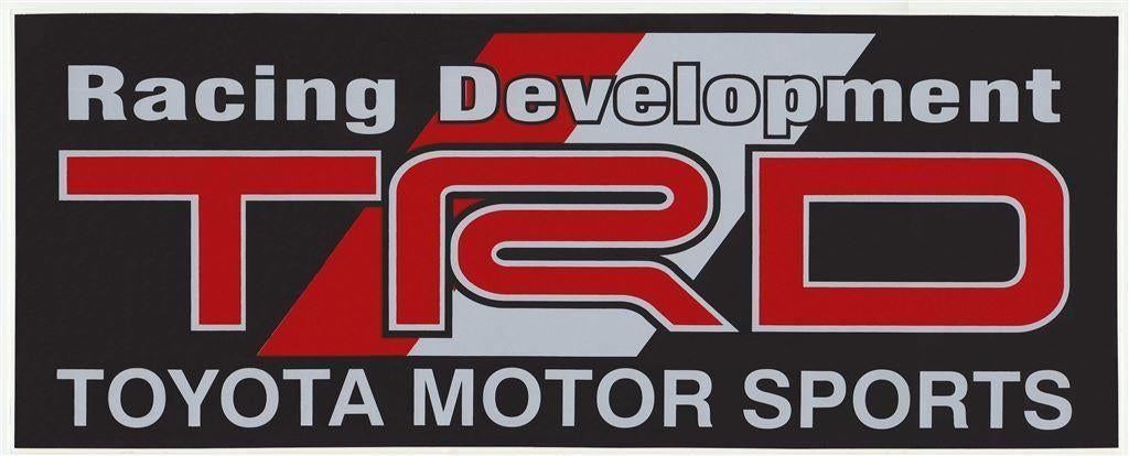 TRD Toyota Racing Development sticker #7, Envoi