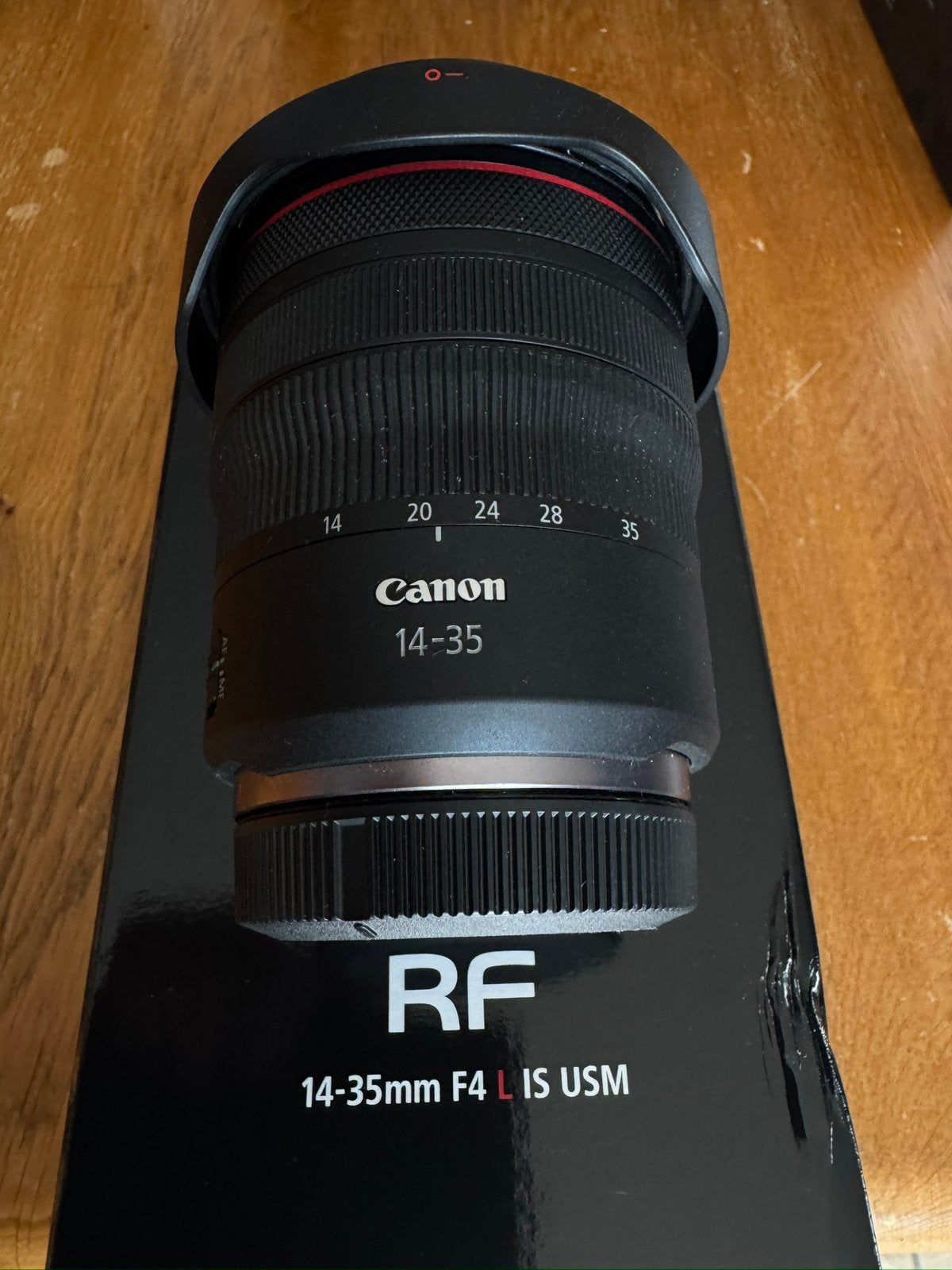 RF 14-35mm F4 L IS USM, Canon, Canon RF, Comme neuf, Enlèvement