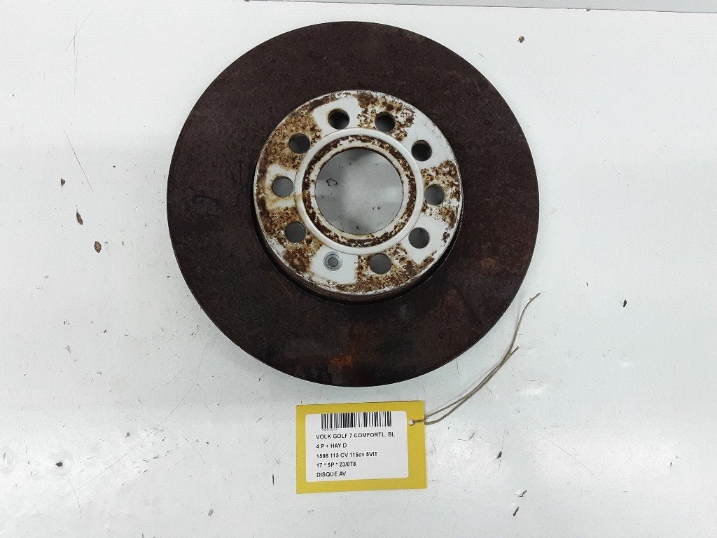 REMSCHIJF VOOR Volkswagen Golf VII (AUA) (01-2012/03-2021), Gebruikt, Volkswagen, Volkswagen AG, Kundenbetreuung@volkswagen.de