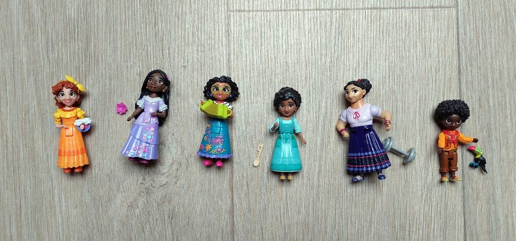Figurines "Encanto" Disney : Mirabel, Isabela, Bruno, Luiza, Enlèvement ou Envoi, Autres personnages, Comme neuf, Statue ou Figurine
