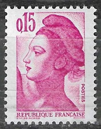 Frankrijk 1982 - Yvert 2180 - Type Liberte 0,15 c. (PF), Verzenden, Postfris
