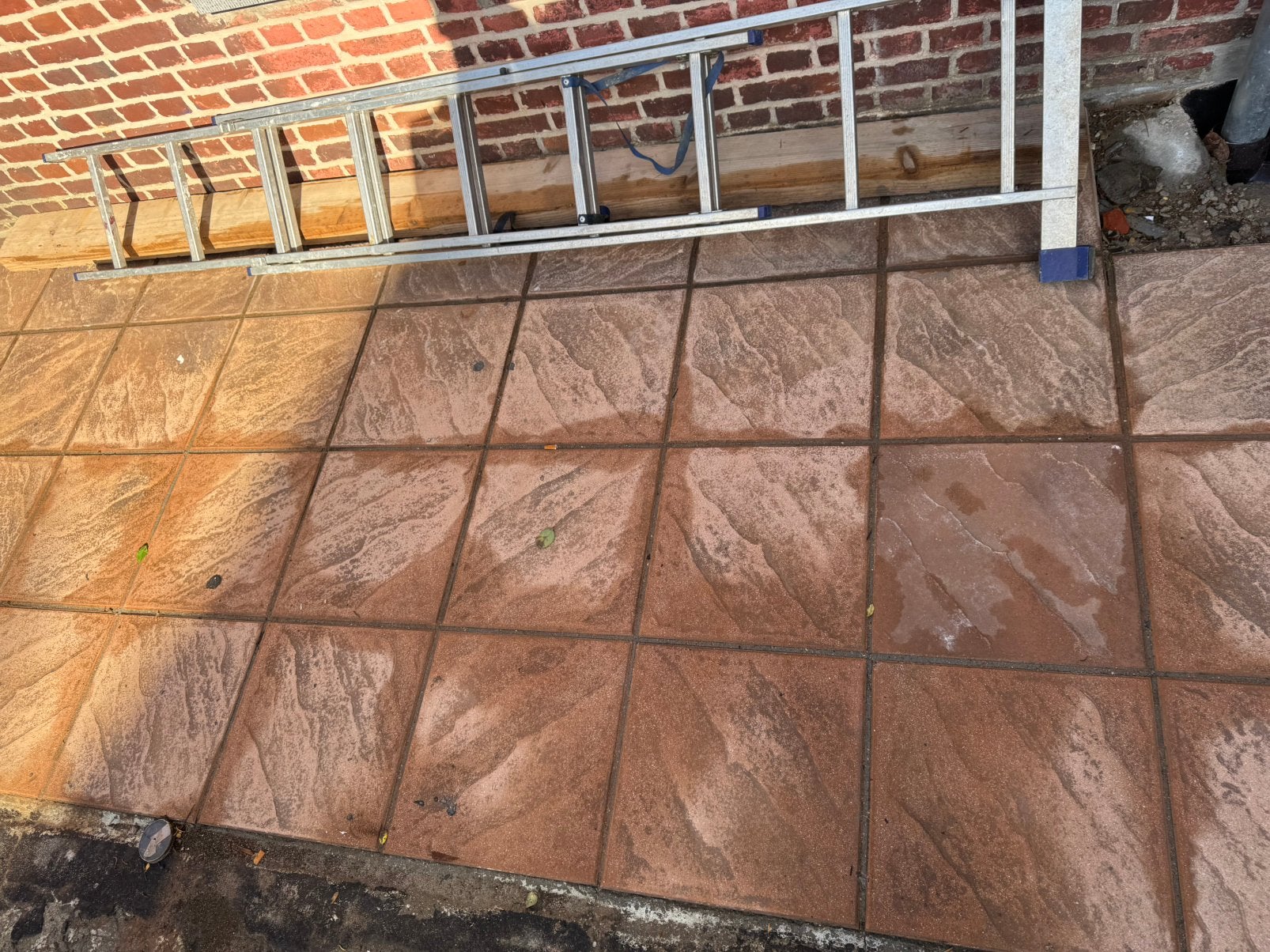 Dalle de terrasse, Enlèvement, Utilisé, Autres matériaux, Autres types