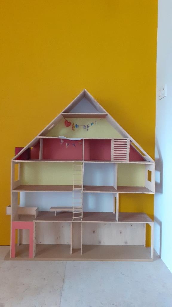 Poppenhuis, Kinderen en Baby's, Speelgoed | Poppenhuizen, Ophalen, Gebruikt, Poppenhuis