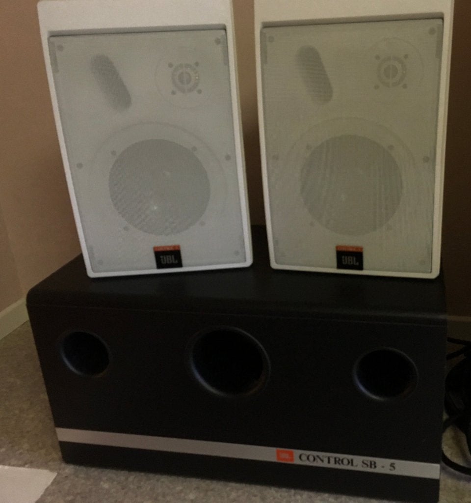 JBL luidspreker Control 5, Enlèvement, Utilisé, Subwoofer, JBL