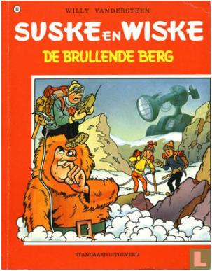 Suske en Wiske : De brullende berg 80-1977, Willy Vandersteen, Eén stripboek, Ophalen of Verzenden, Zo goed als nieuw