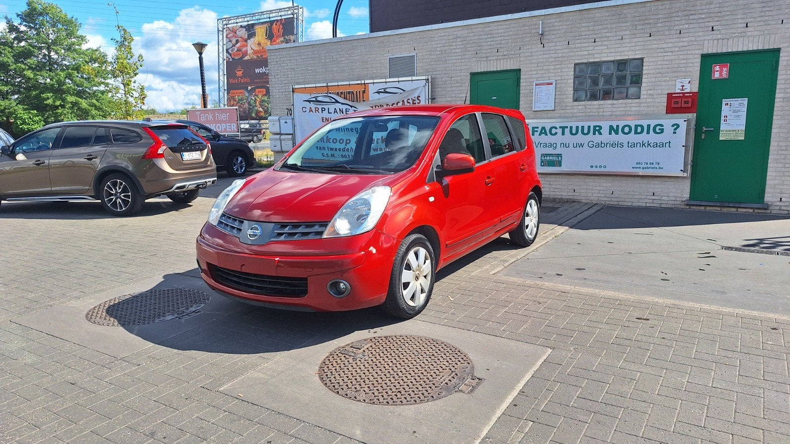 Nissan Note automat benzine 70.000 km, Auto's, Automaat, Stof, Parkeersensor, Particulier