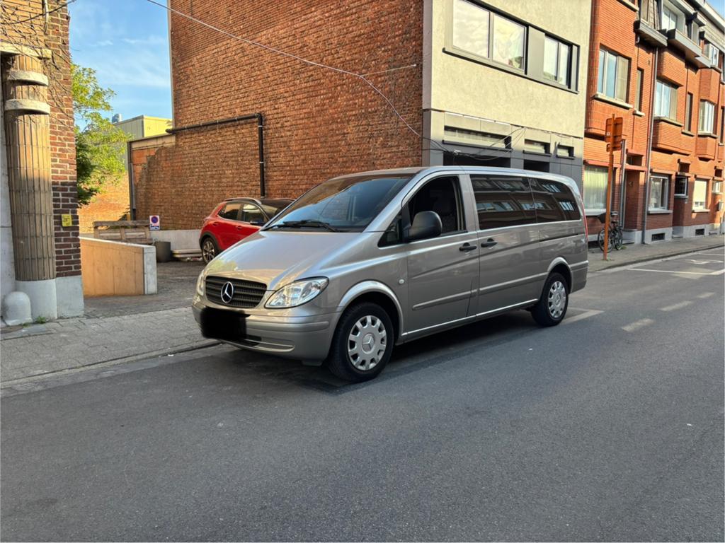 Mercedes-Benz Vito 2.2 Diesel 5zit, Auto's, Bedrijf, Euro 4, Achteruitrijcamera, Te koop