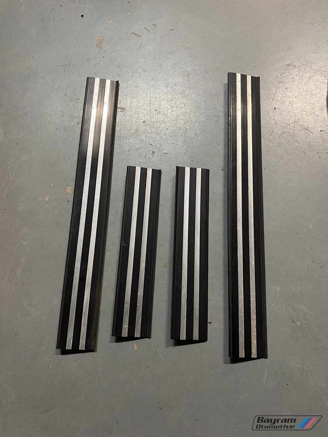 Bmw E34 instaplijsten chroom sedan instaplijst 5-serie, Auto-onderdelen, Gebruikt, -, -, Ophalen of Verzenden
