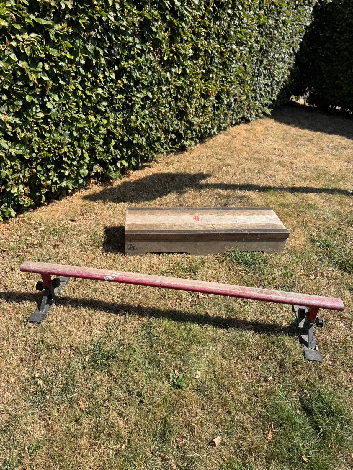 Skatebox et rampe de skate, Enlèvement, Utilisé, Skateboard