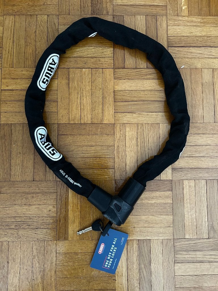 Cadenas Abus Moto CityChain 1010/110 cm, Motos, Accessoires | Cadenas, Comme neuf, Enlèvement