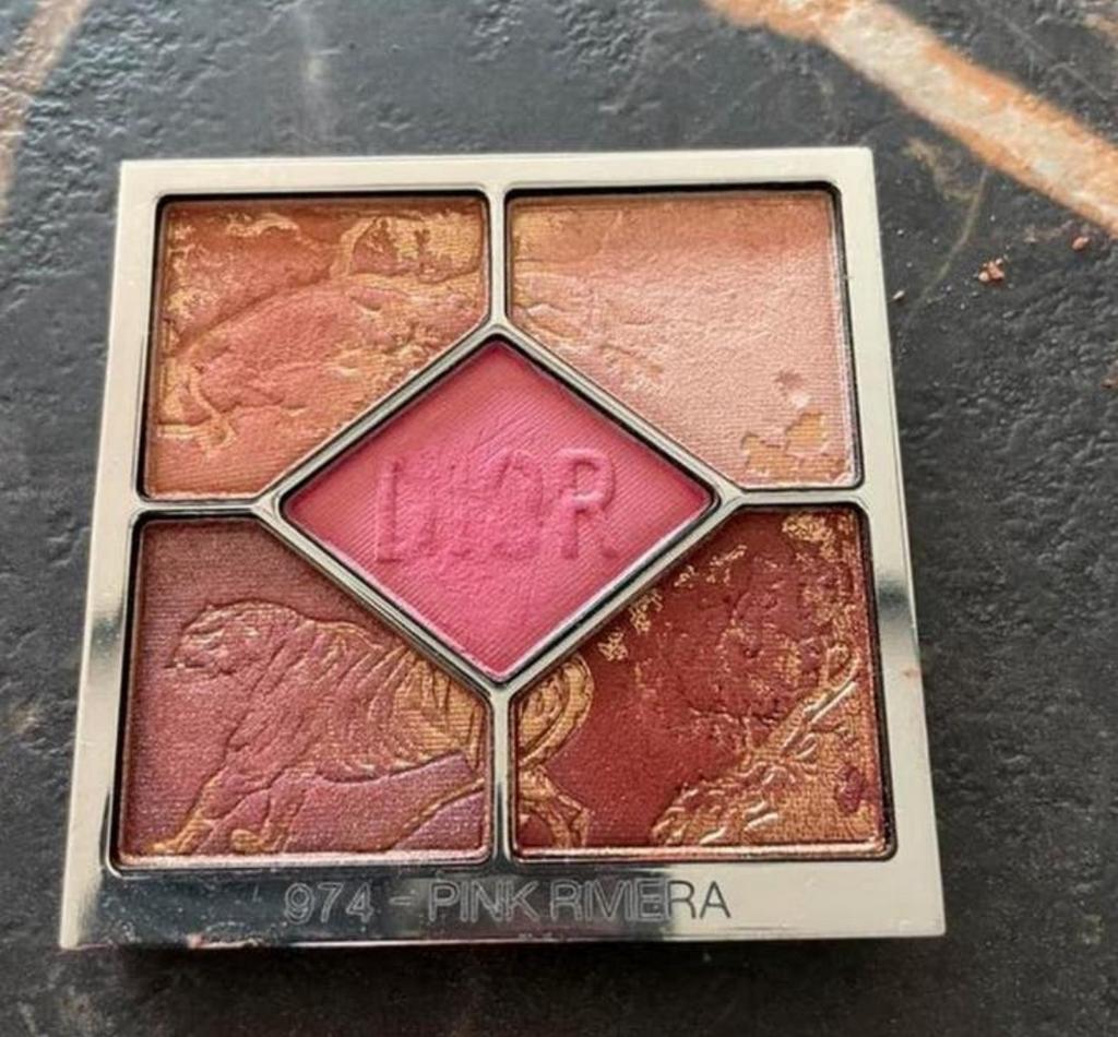 Palette Dior 5 couleurs 974- Pink Riviera Limited, Enlèvement ou Envoi, Comme neuf, Yeux, Maquillage