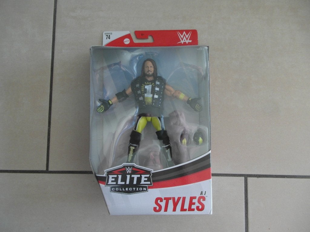 WWE FIGUUR - AJ STYLES, Ophalen of Verzenden, Nieuw, Tv, Actiefiguur of Pop
