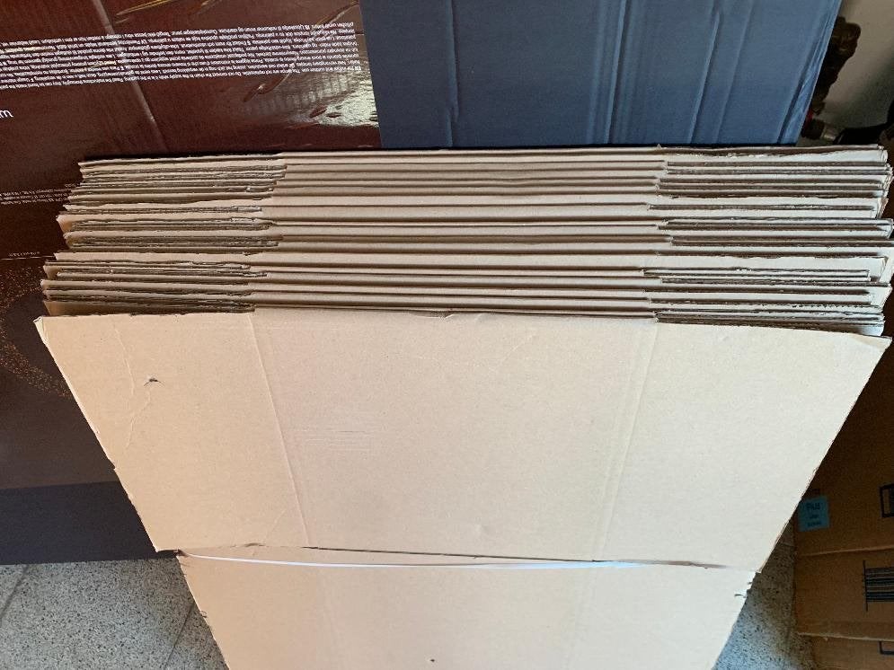verhuisdozen, Ophalen, Doos, 40 tot 60 cm, Opvouwbaar