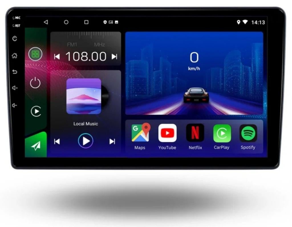 Android autoradio 10" voor Audi TT / A3 / A4, Auto diversen, Autoradio's, Ophalen of Verzenden, Gebruikt