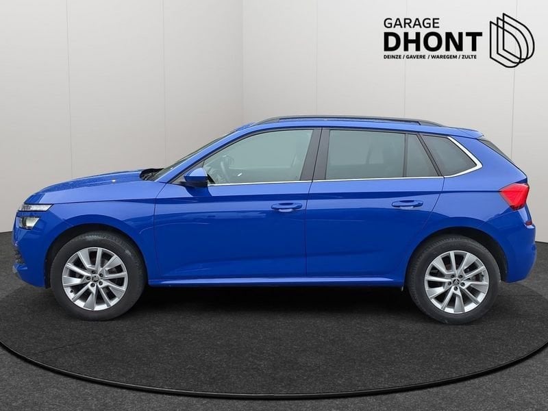 Skoda Kamiq Selection - 1.0 Benzine - Automaat DSG - 110PK, Stof, Gebruikt, Blauw, Bedrijf